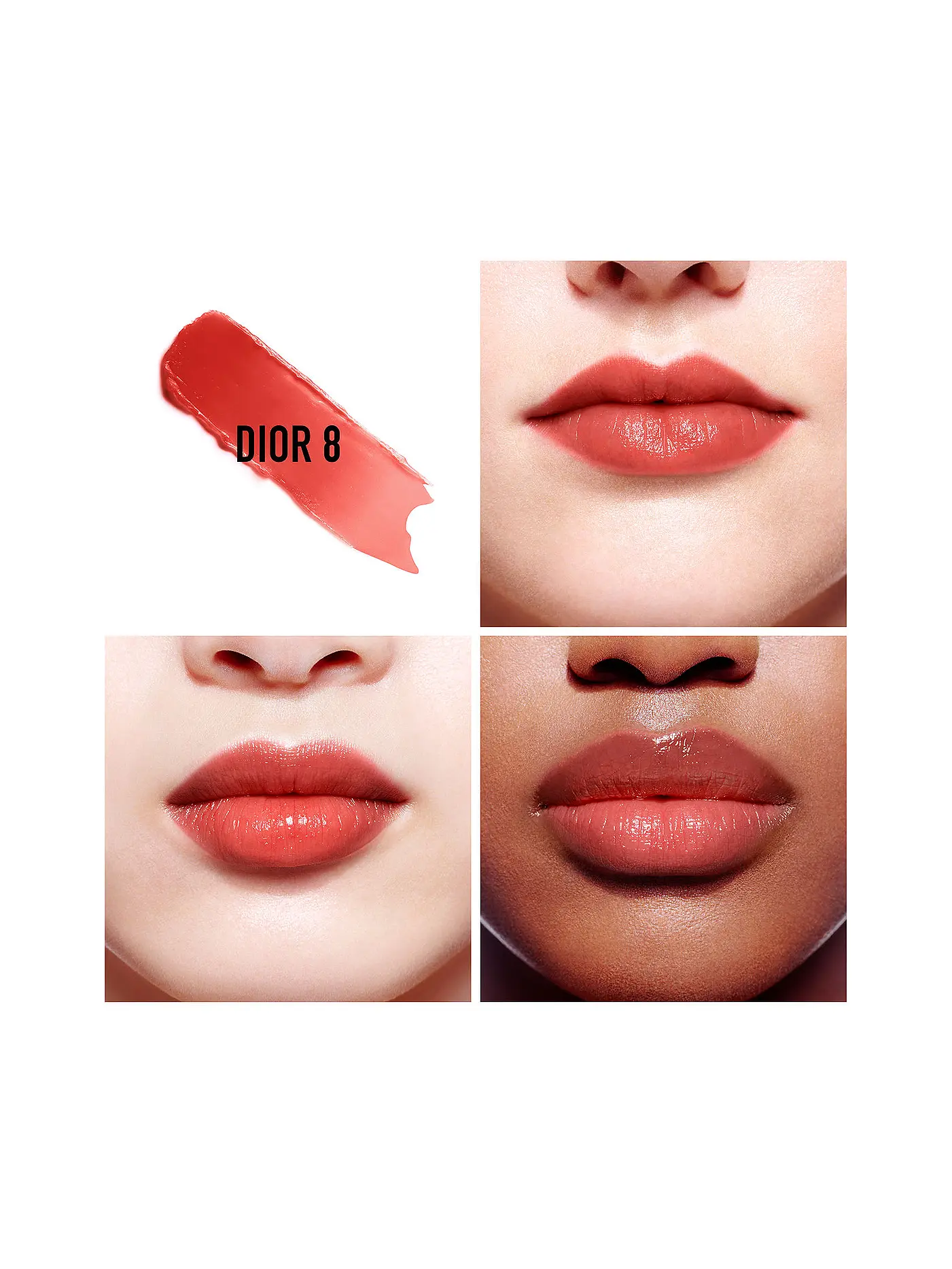 DIOR | Lippenstift - Dior Addict Lip Glow ( 008 Dior 8 ) | rot